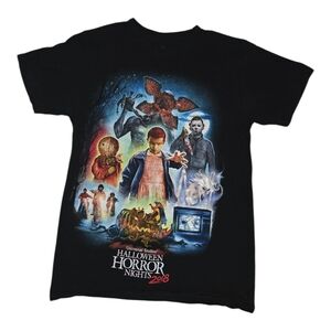 Halloween Horror Night 2018 LIMITED EDITION Black Graphic Tee